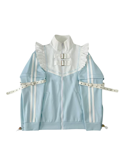 Bionic Angel Aqua Detachable Sleeve Jacket + Pants + Leg Warmers