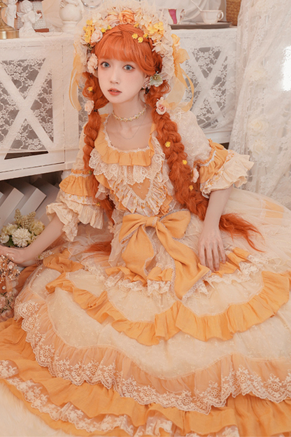 Retro Wedding Girly Lolita Dress