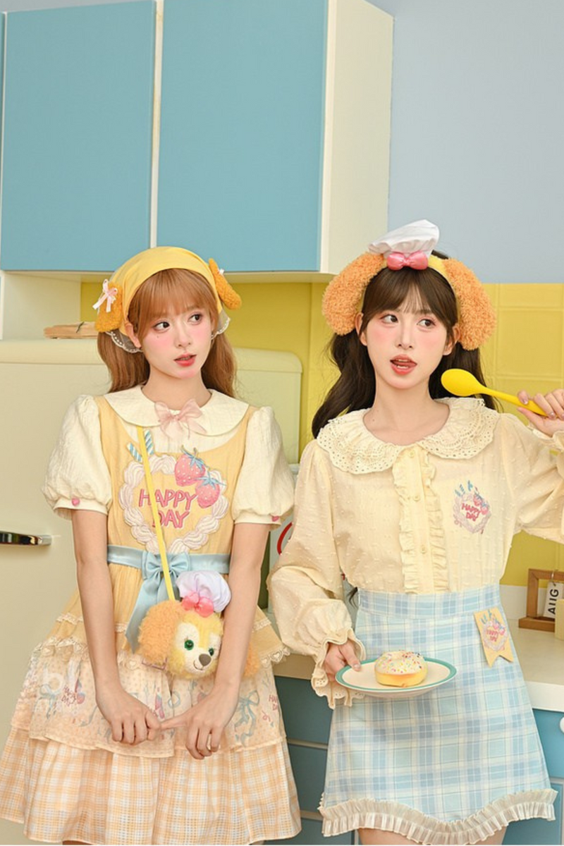 [pre-order] Daily Ribbon Tiered Doll Light Lolita Dress