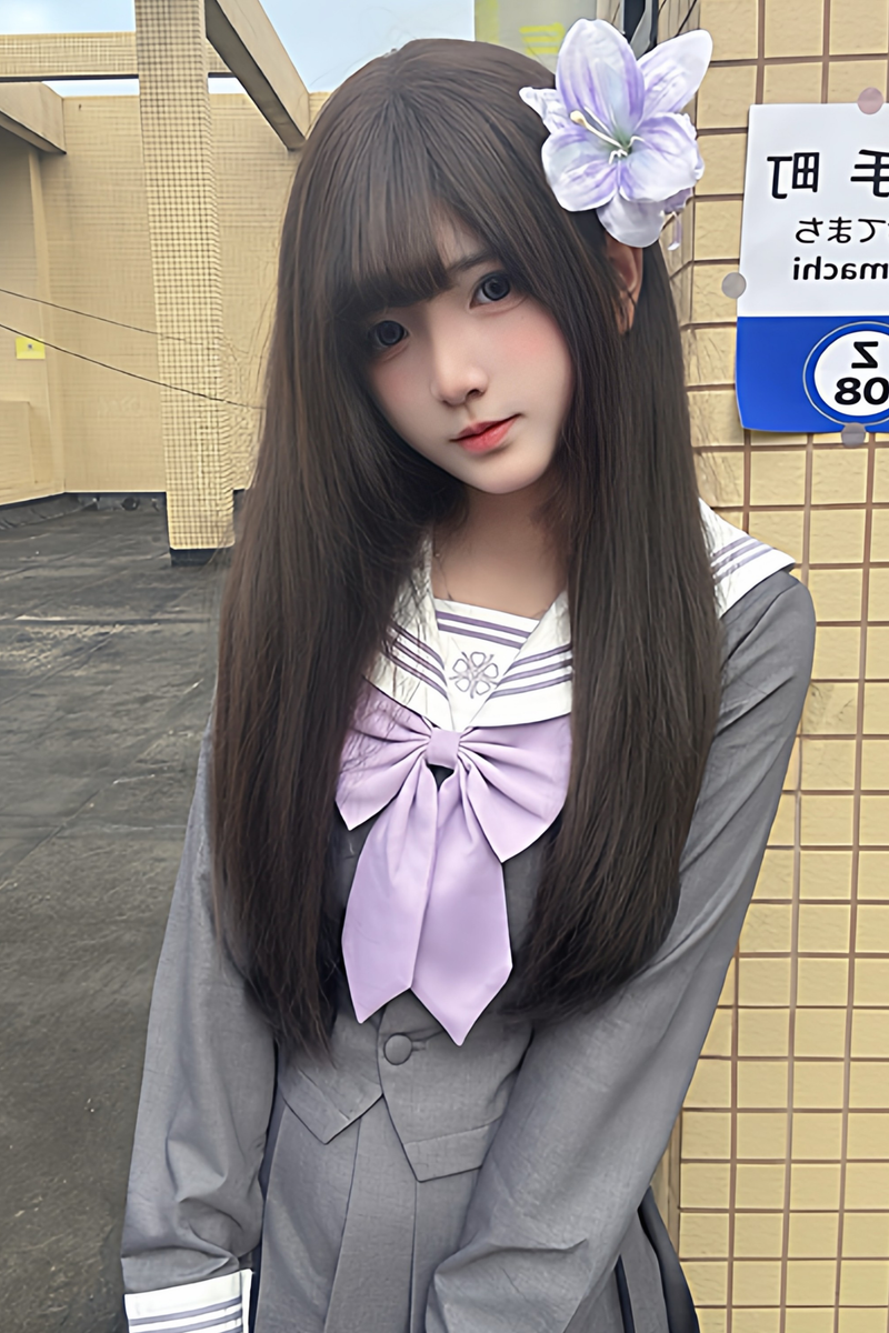 Star Mist Sailor Top + Skirt + Ribbon