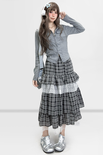 Slim Zip Cardigan