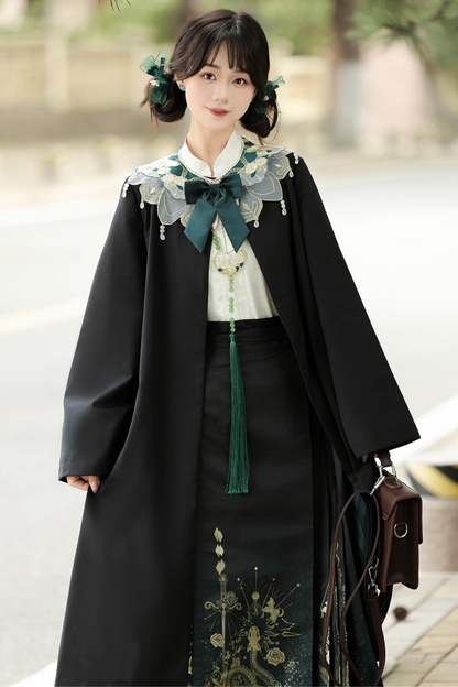 Neverland Dark Retro Flower Chinese-style Set