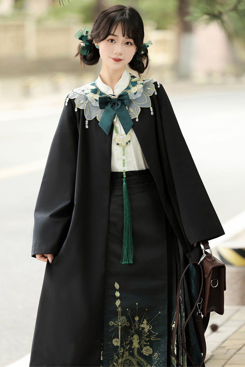 Neverland Dark Retro Flower Chinese-style Set