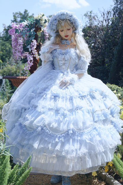 Ice Blue Princess Medium Lolita Dress