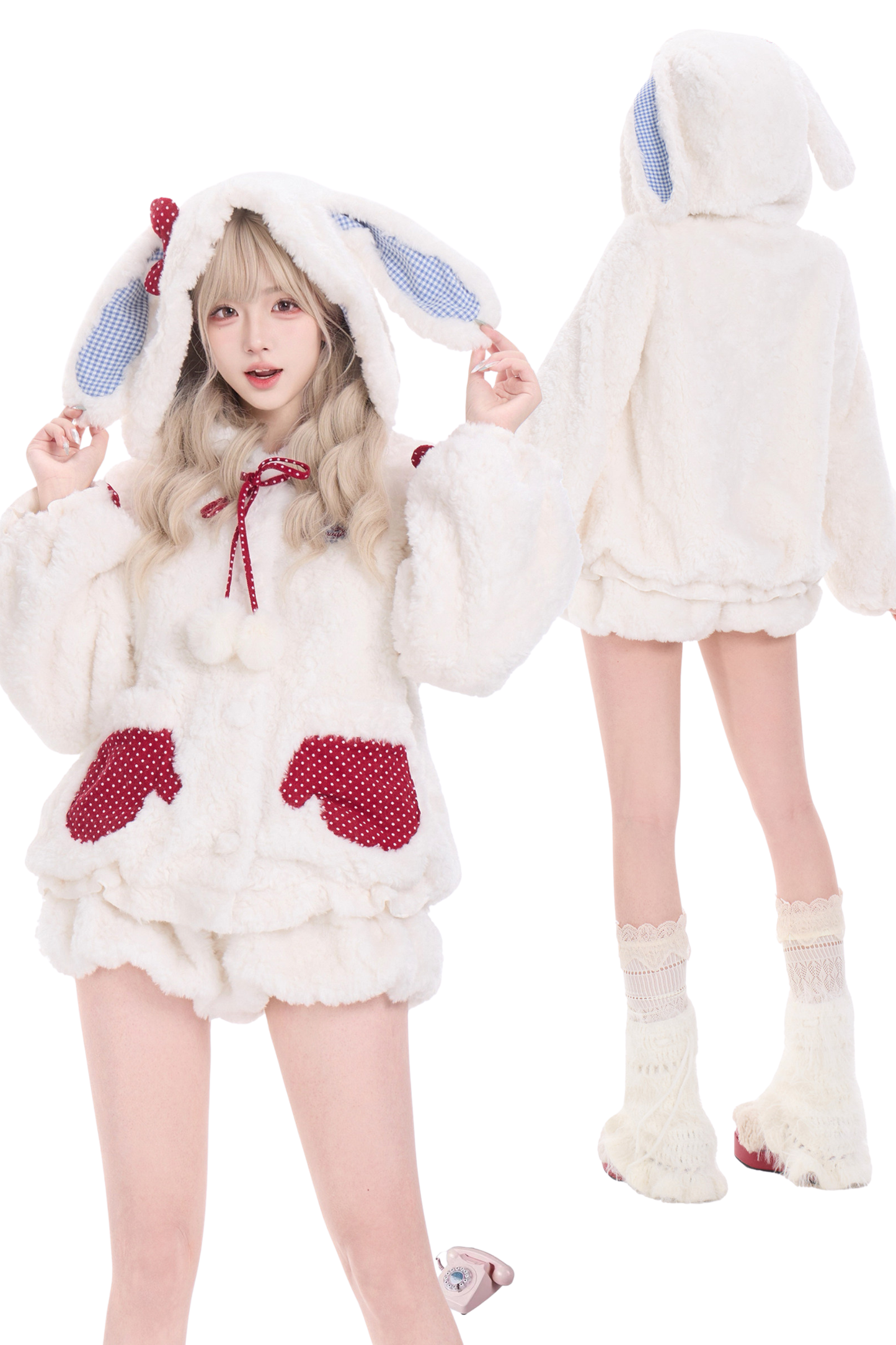 Milk Candy Rabbit Jacket + Pants