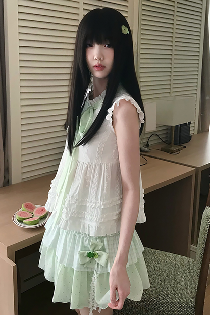 Four Leaf Clover Top + Skirt