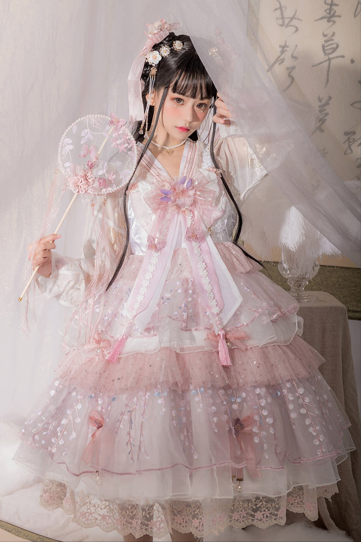Sakura Sweet Chinese-style Lolita Dress