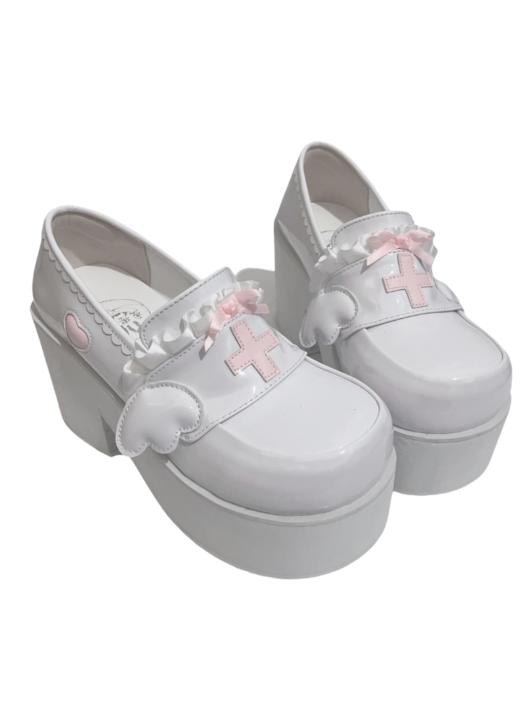 [angel Style] Medical Lace Platform Shoes
