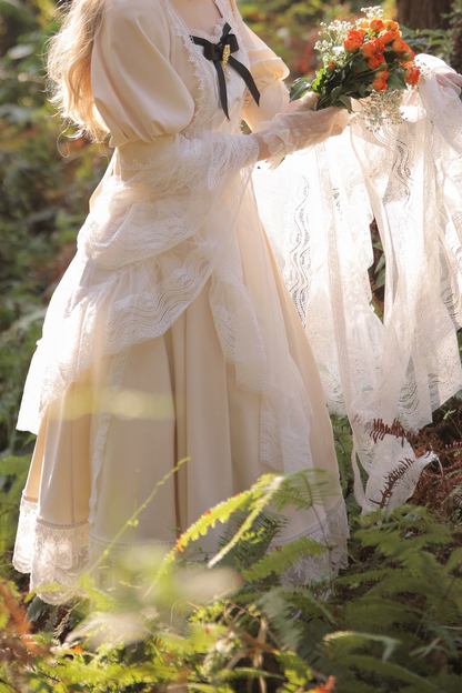 Retro Lace Classic Lolita Dress