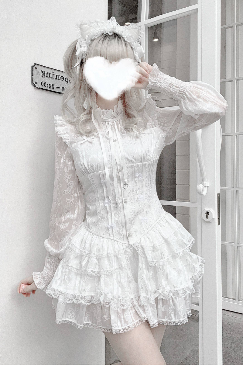 Lace Dress + Innerwear Shorts