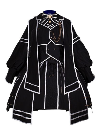 Judgment Army Lone Knight Military Uniform Lolita Set