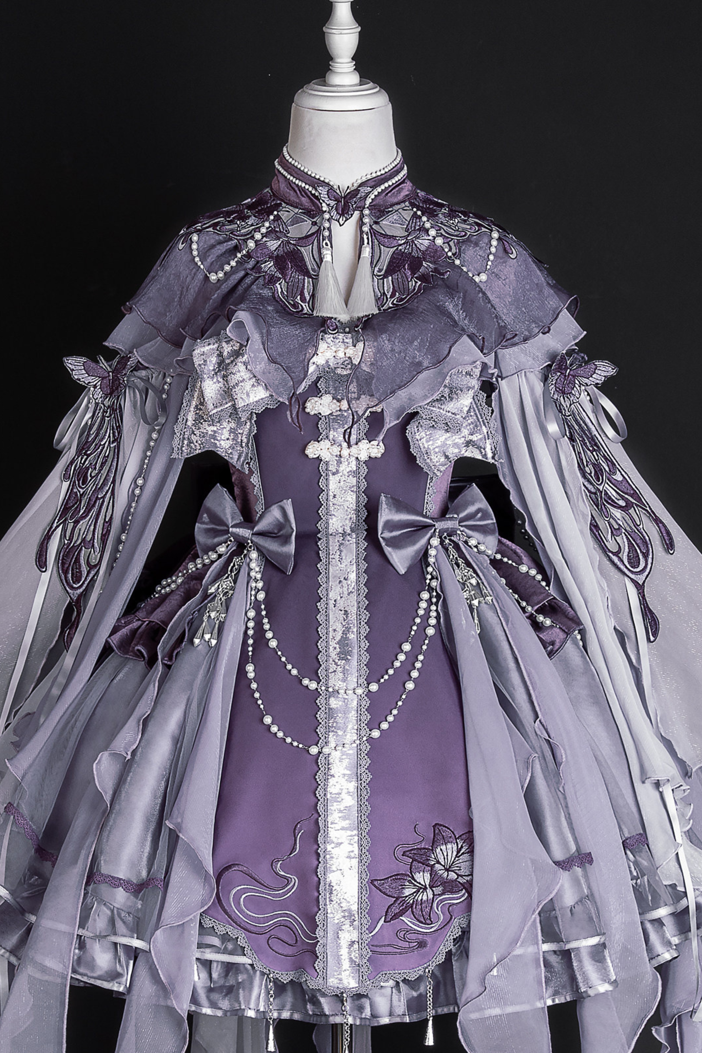[pre-order] Dark Chinese-style Lolita Fairy Fairy Dress + Shoulder + Sleeve