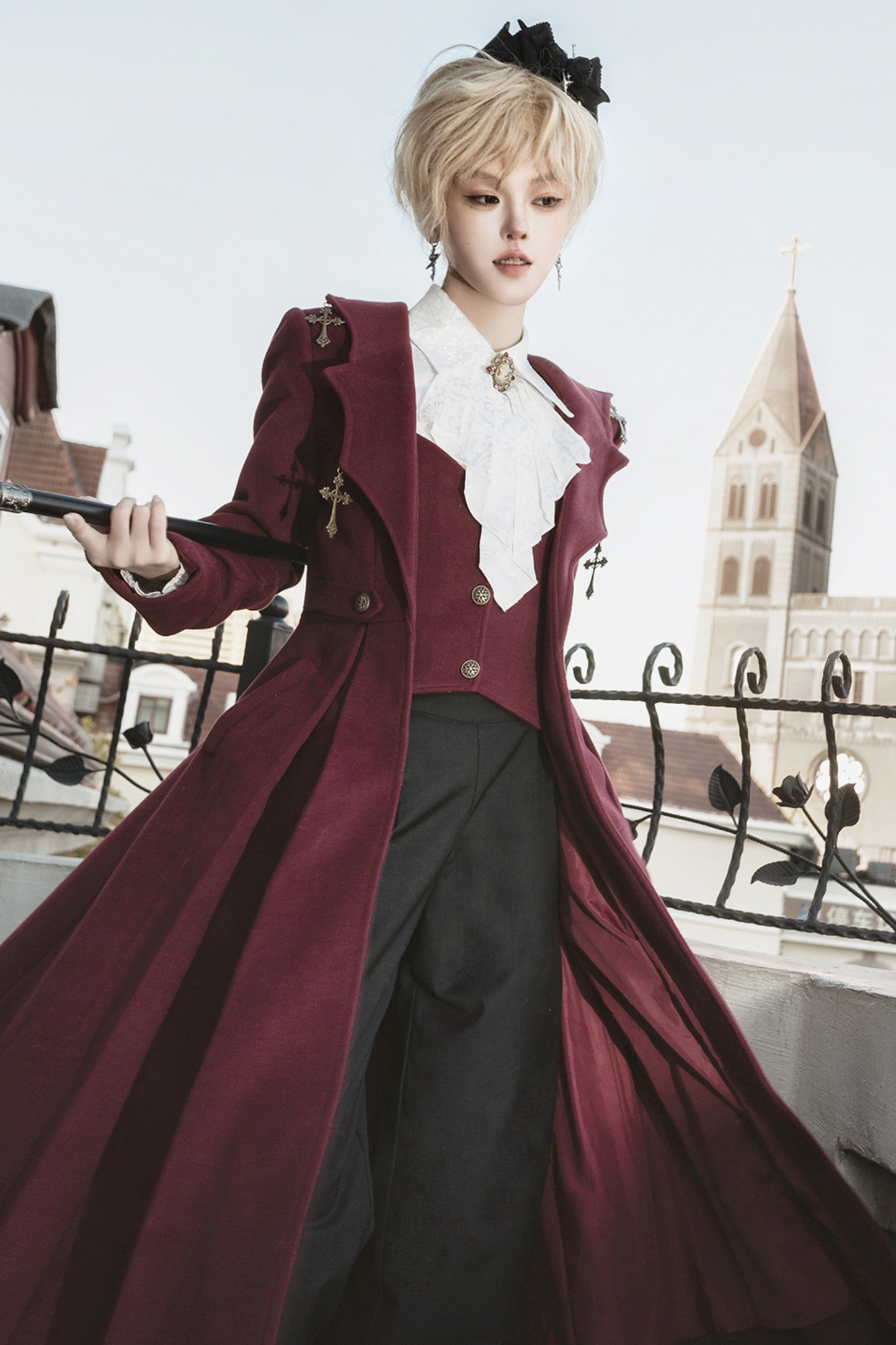 [pre-order] Classical Prince Dark Gothic Lolita Set