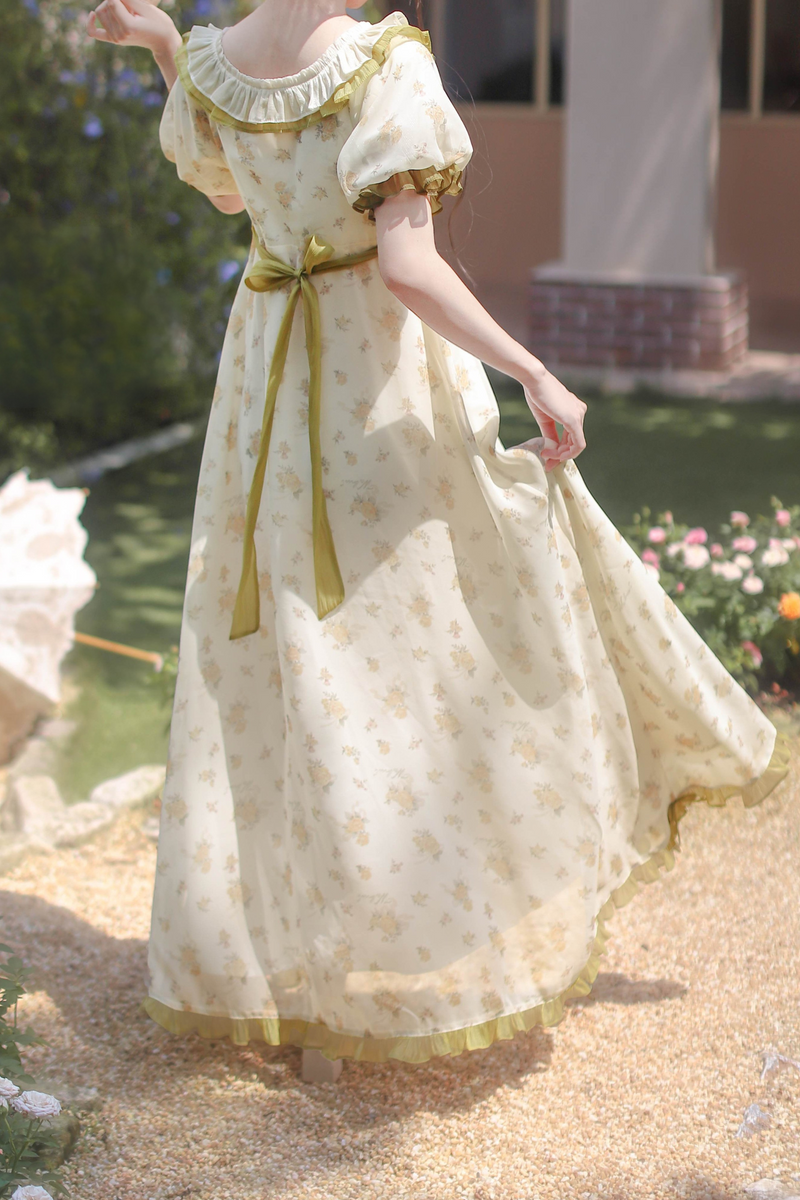 [pre-order] Flower Retro Doll Dress
