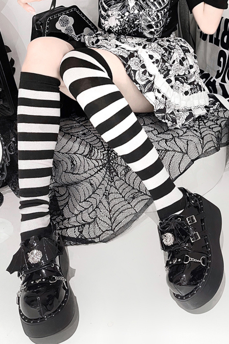 Punk Platform Dark Shoes