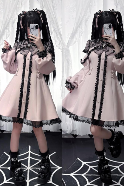 [pre-order] Jirai Ribbon Off-shoulder Dress