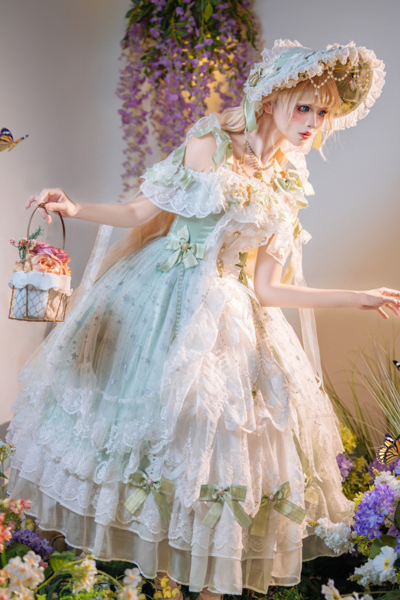 Forest Illusion Bridal Hat + Necklace