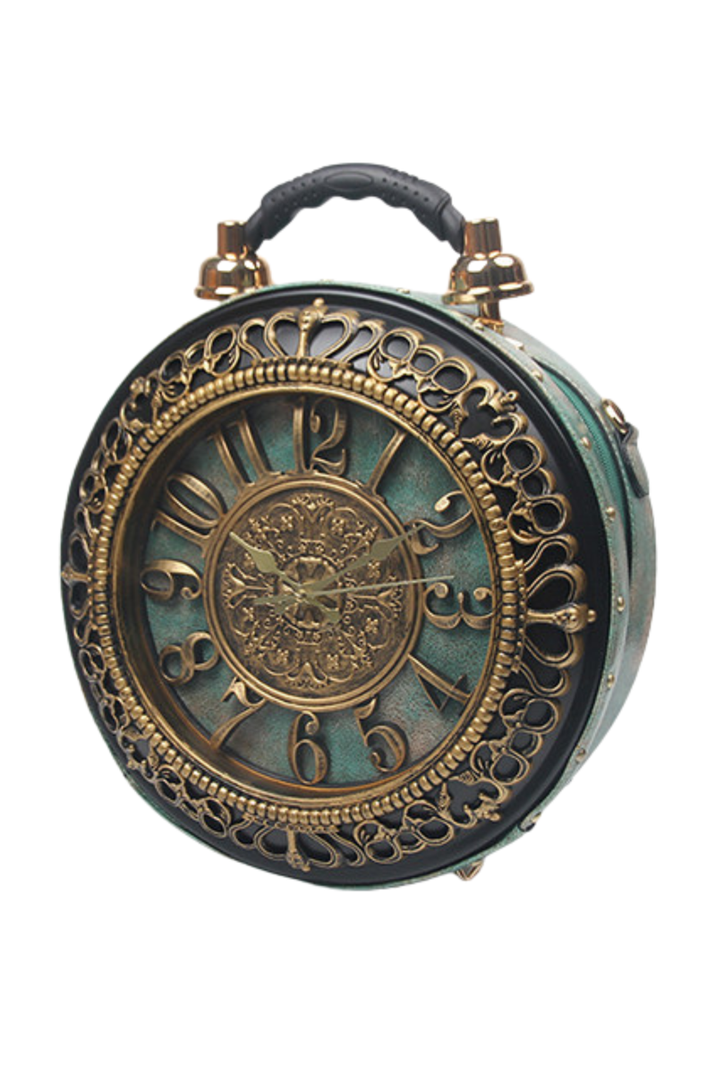 American Retro Clock Handbag
