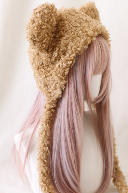 Bear Ear Fur Hat