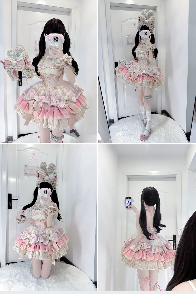 Ribbon Bunny Special Edition Bustier Dress