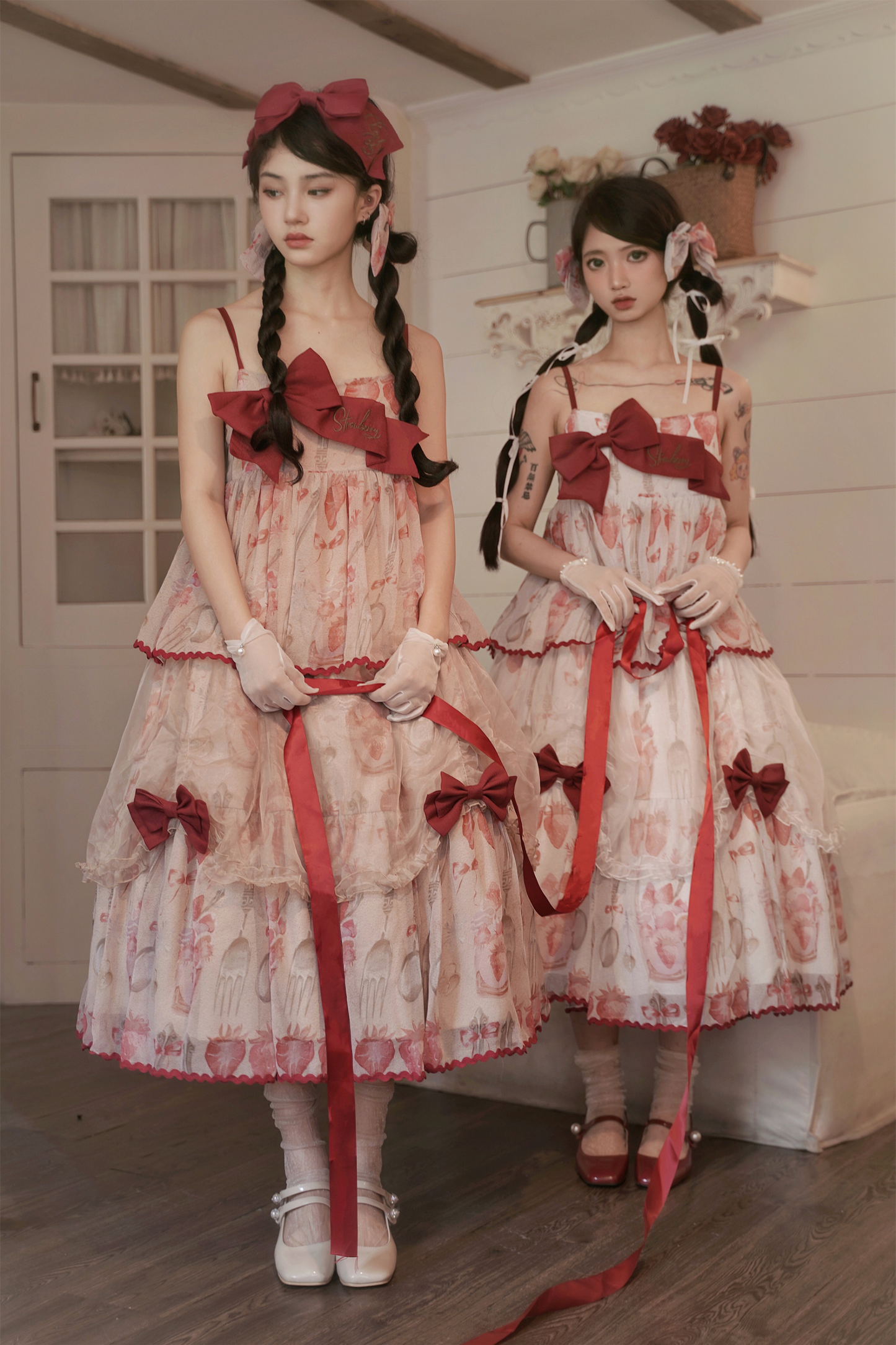 Strawberry Box Lolita Camisole Dress