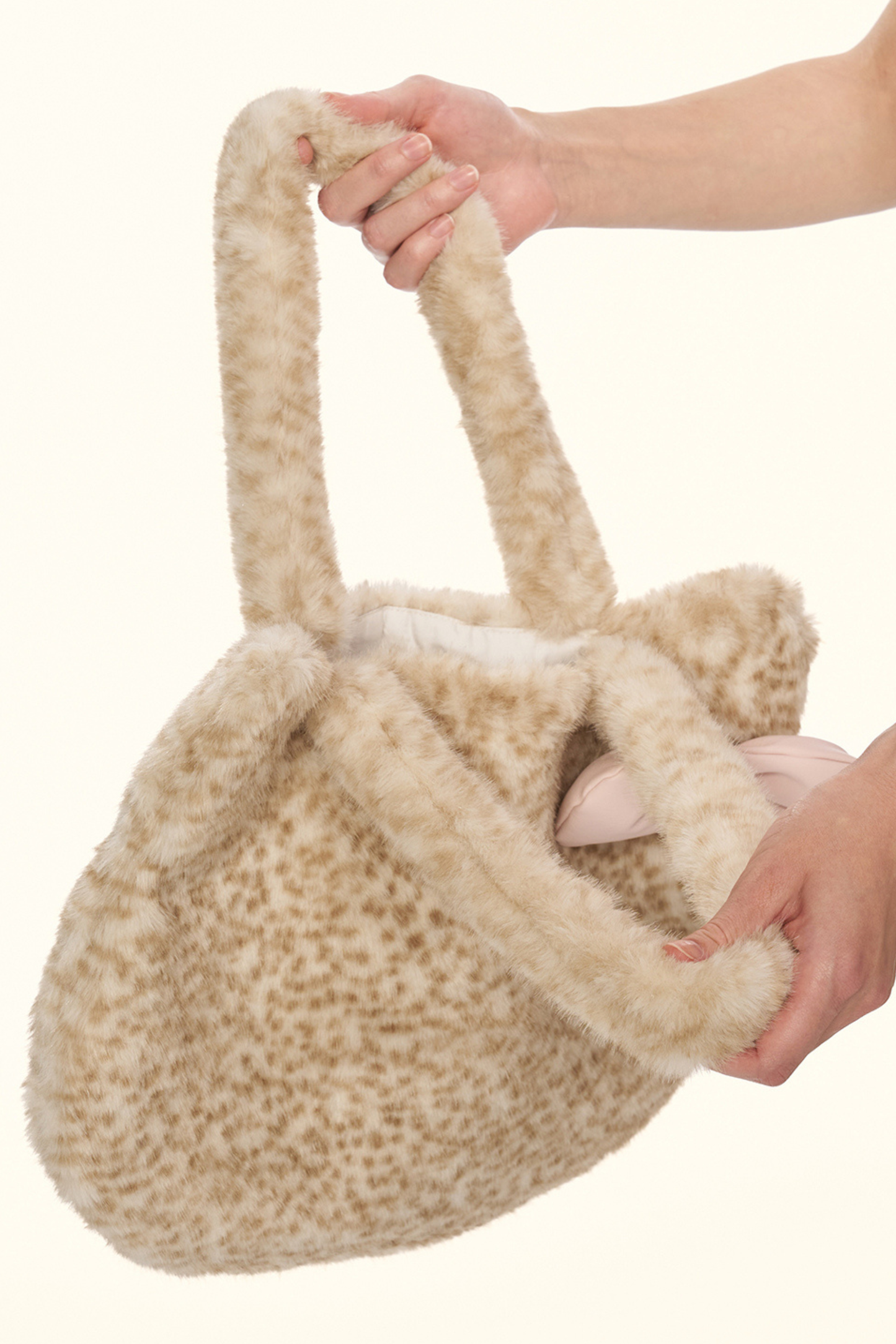 Little Milk Leopard Ribbon Bag