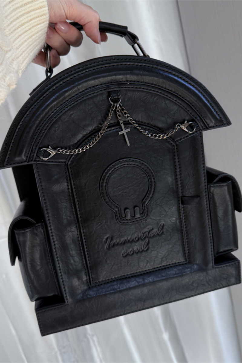 Gothic Pain Lolita Skull Bag