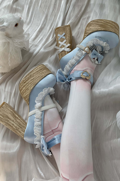 Alice's Adventure Retro Doll Lolita Heels
