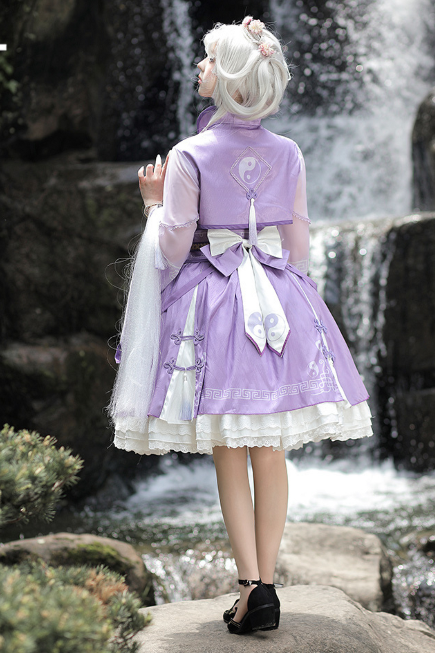 Chinese-style Detail Zombie Lolita Dress