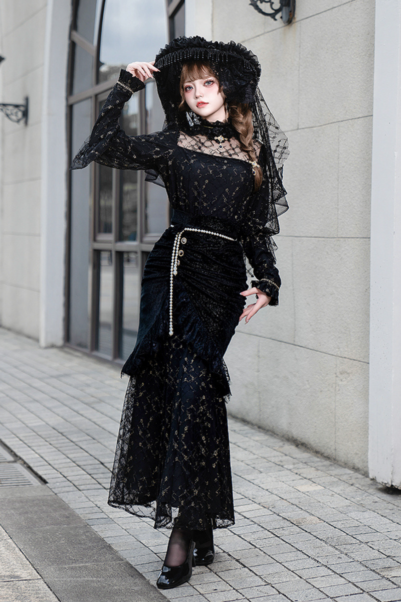 [pre-order] Fishtail Gothic Handsome Girl Lolita