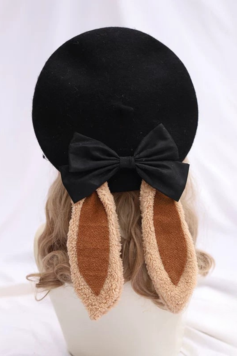 Sweet Maid Rabbit Beret