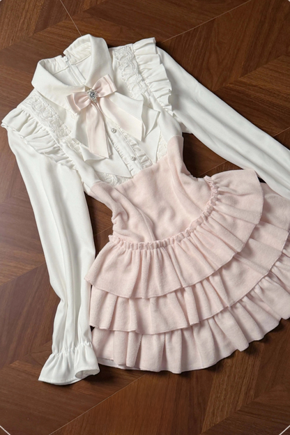 Girly Dress + Cape