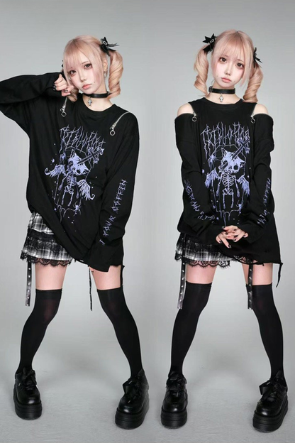 Pure Dark Distressed Top