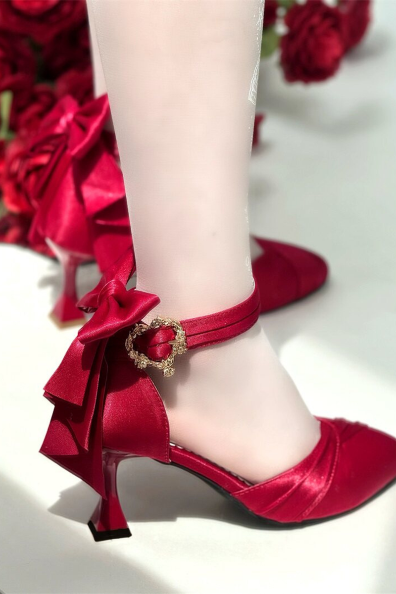 Princess Ribbon Lolita Shoes
