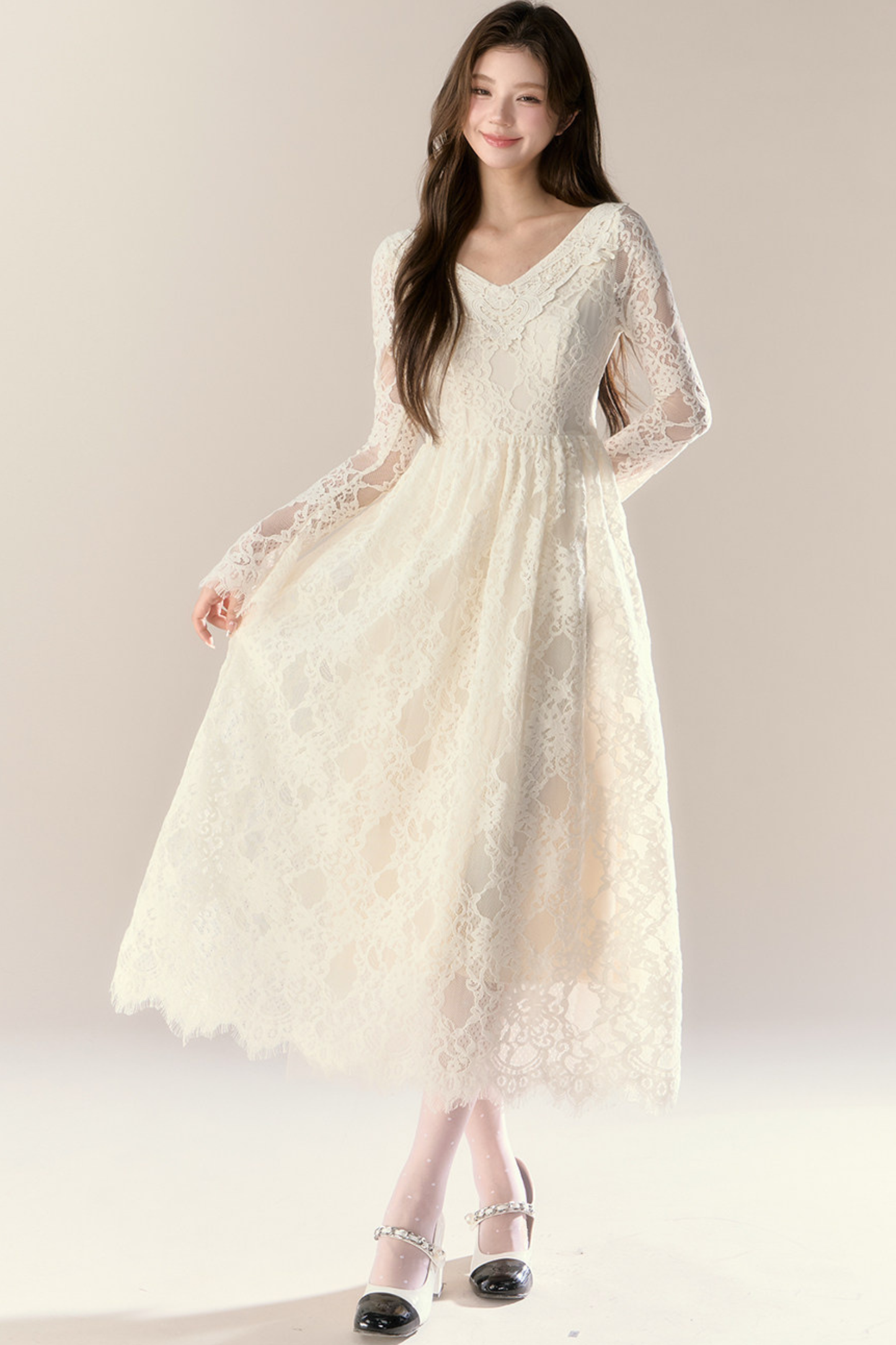 Lace Story Dress