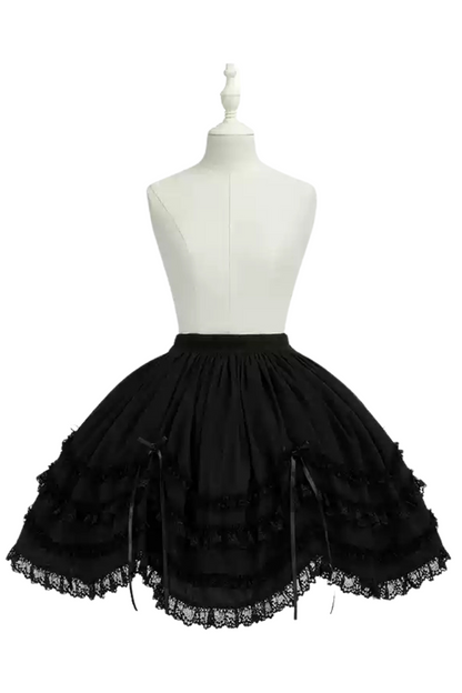 [pre-order] Marionette Lolita Jumper Skirt + Ruffle Collar Top + Flare Skirt + Lolita Dress