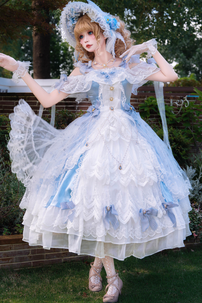 Ice Glass Illusion Lolita Dress