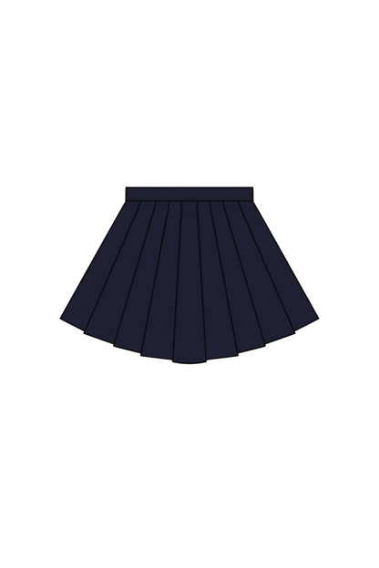 Animation Heroine Sailor Top + Pleated Skirt + Leg Covers