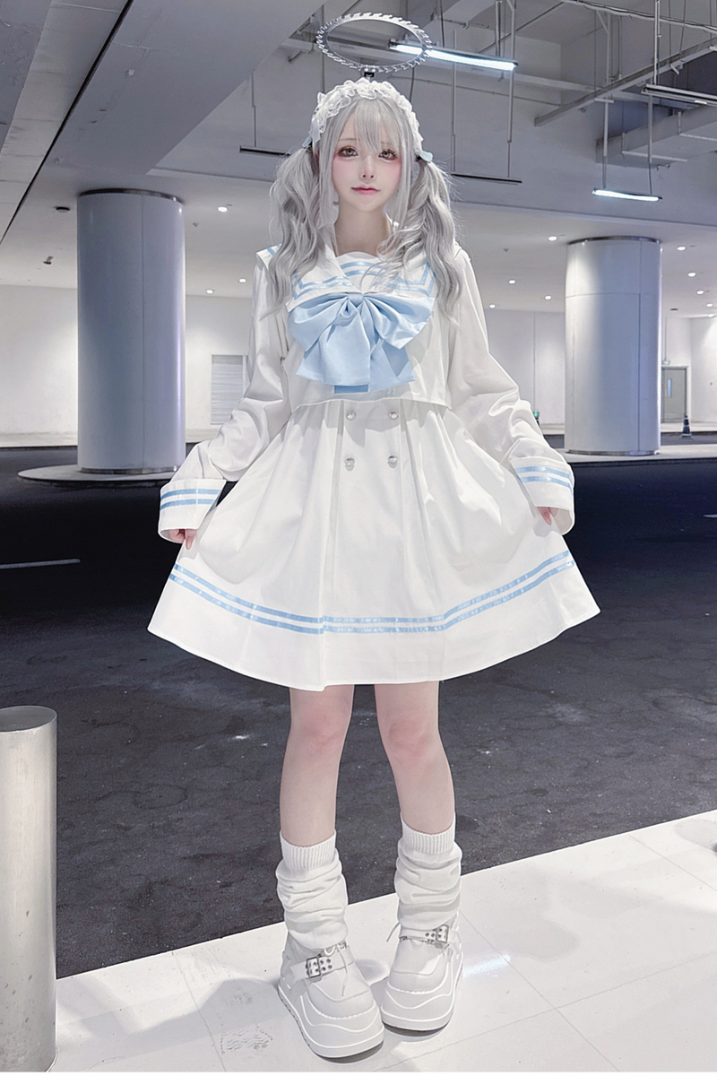 Sailor Subculture Dress + Large Bow