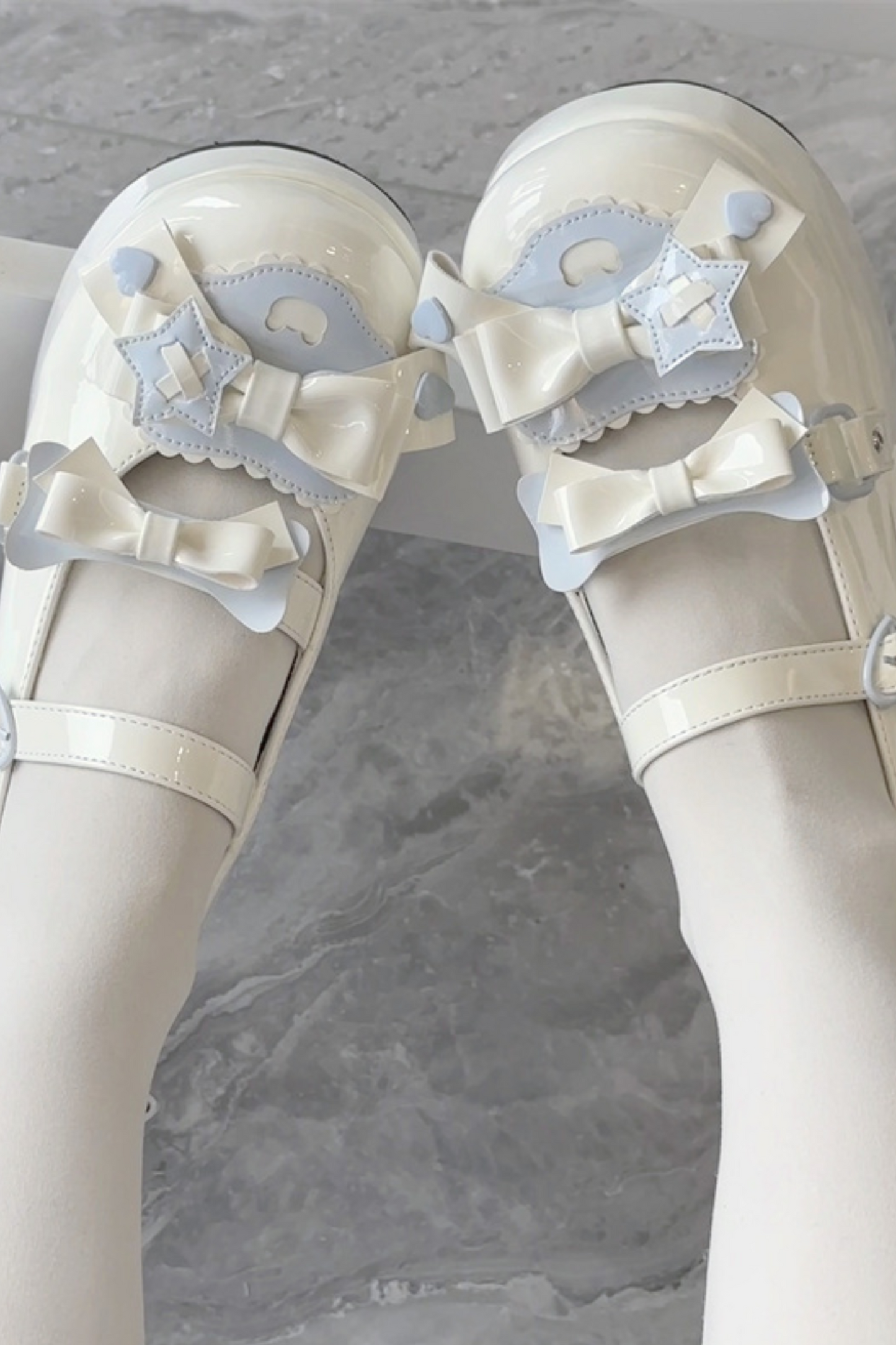 Cookie Lolita Make a Wish Knot Shoes