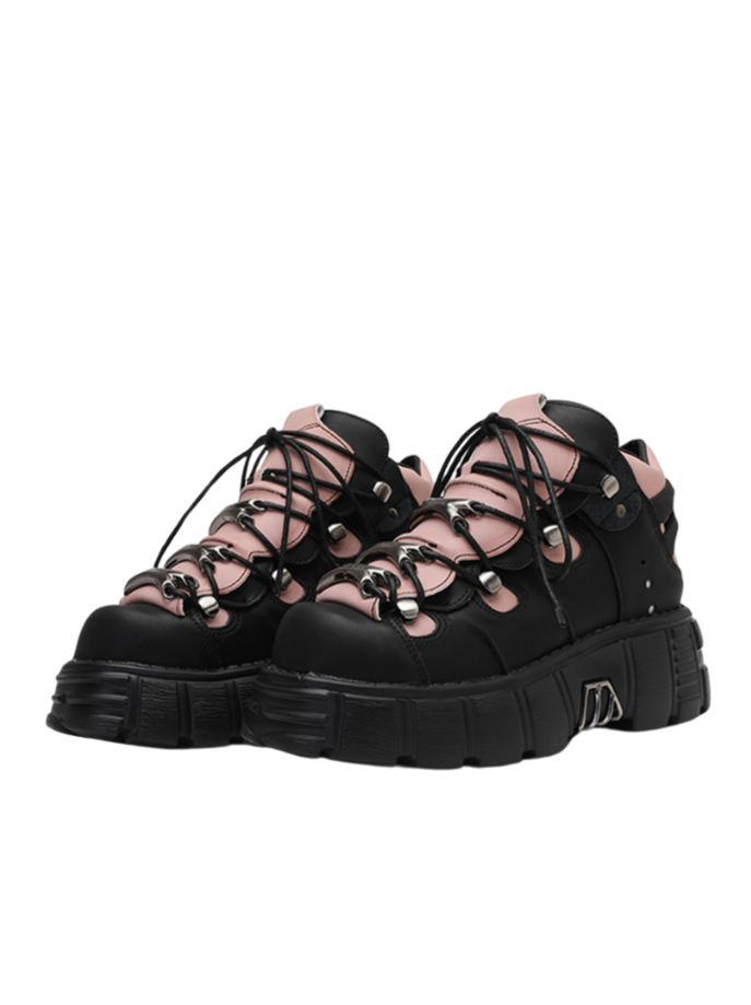 Street Style Retro Punk Power Sole Sneaker
