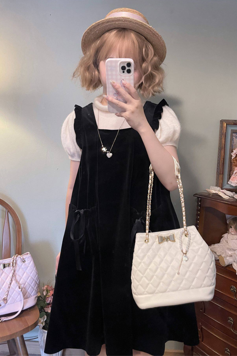 Quilted Bucket Bag