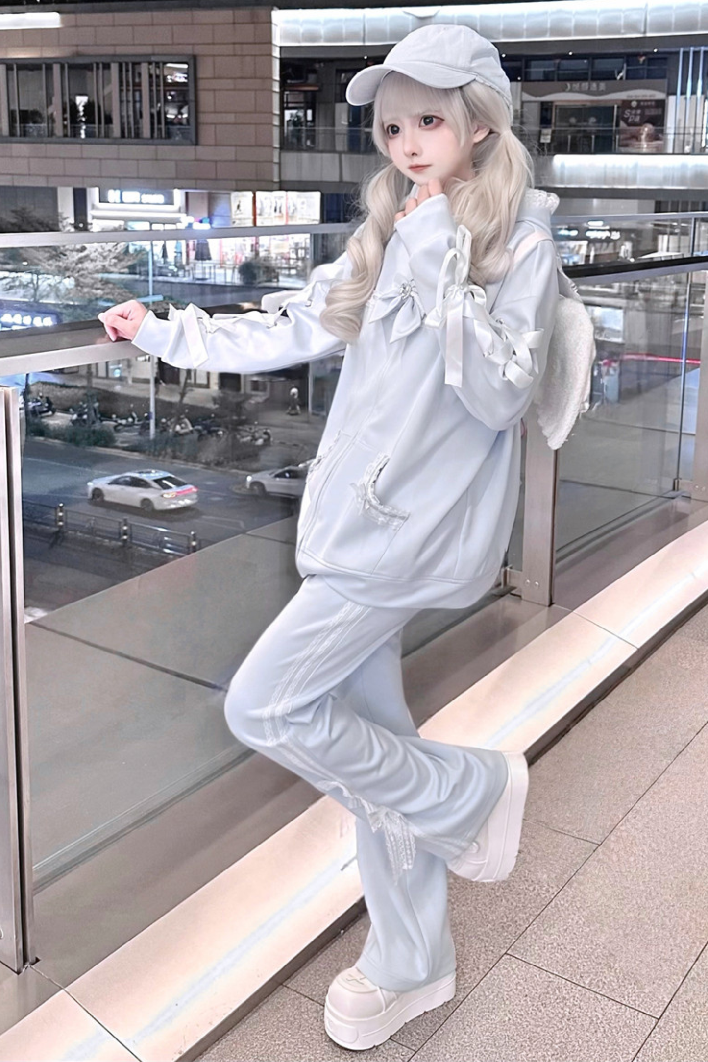 Subculture Cat Ear Hooded Jacket + Pants + Hat