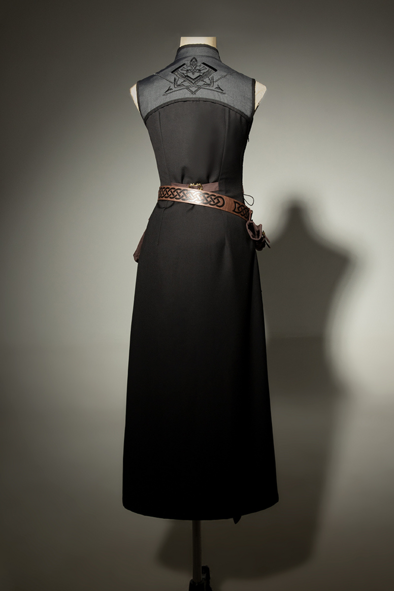 [reserved Item] Punk Style Dark Gothic Dress + Shorts + Shawl + Sleeves + Belt Bag