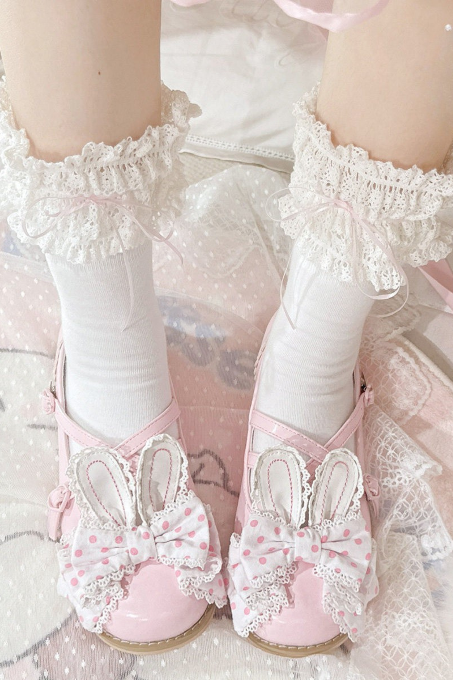 Candy Bunny Dot Shoes