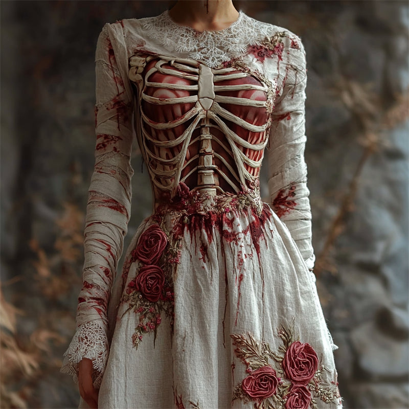 Classic Vintage Dress with a Flattering Fit