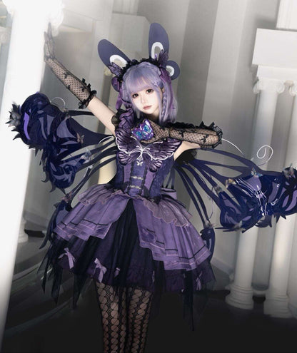 Magic Wand Butterfly Fairy Dress + Full Set + Accessories