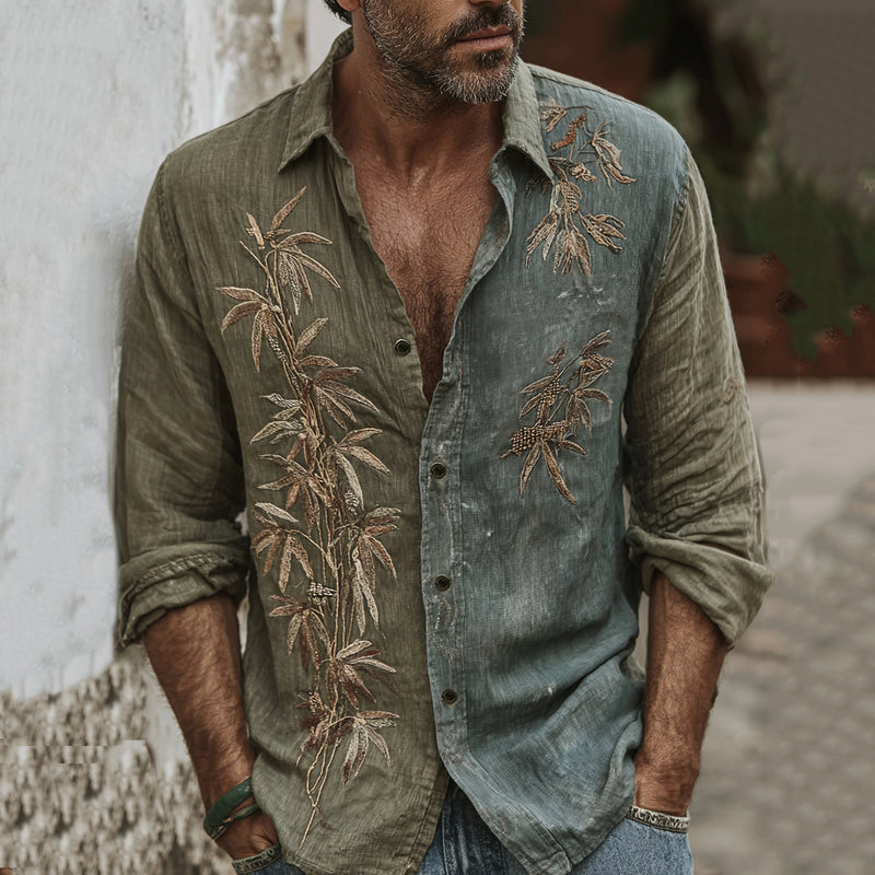 Subtly Elegant Shirt with a Refined Vintage Look