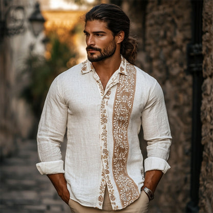 Subtly Elegant Shirt with a Refined Vintage Look