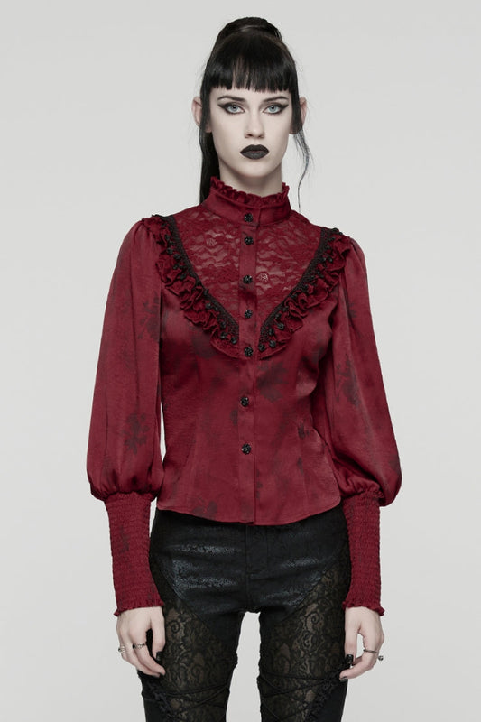 Finely Styled Blouse with a Classic Vintage Look
